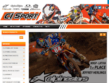 Tablet Screenshot of cisport.co.uk